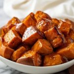 Cinnamon Butter Baked Sweet Potato