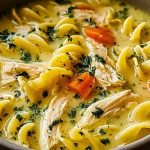 Comforting Creamy Chicken Noodle Soup