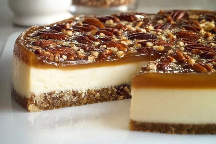 Creamy Pecan Pie Cheesecake