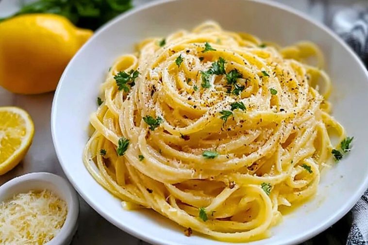 Easy Lemon Butter Linguine
