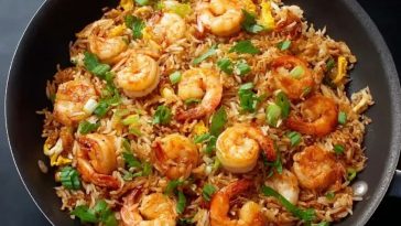 Easy Thai Shrimp Fried Rice