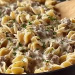 Ground Beef Stroganoff