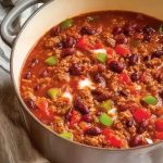 Hearty Turkey Vegetable Chili
