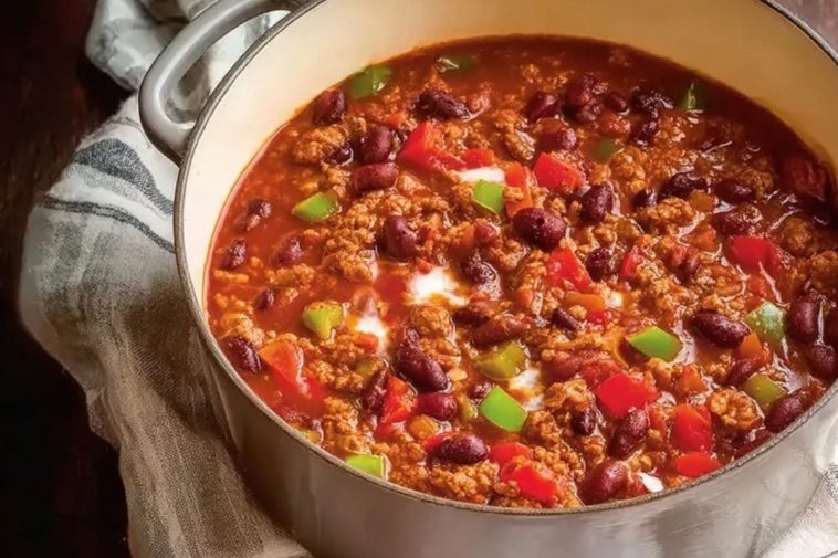 Hearty Turkey Vegetable Chili