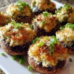 Irresistibly Easy Cream Cheese Stuffed Mushrooms