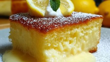 Lemon Custard Cake