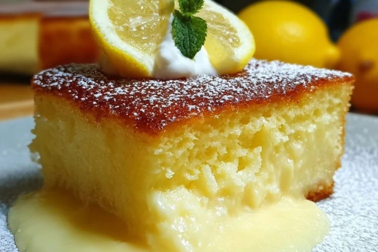 Lemon Custard Cake