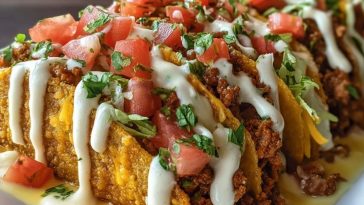 Loaded Taco Creamy Cheese Sauce