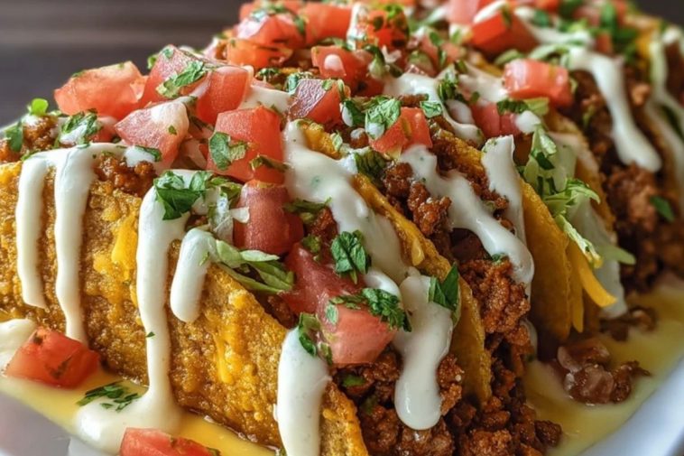 Loaded Taco Creamy Cheese Sauce