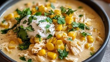 Mexican Street Corn White Chicken Chili