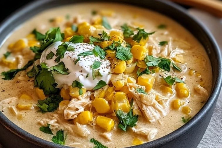 Mexican Street Corn White Chicken Chili