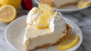 No Bake Lemon Pie