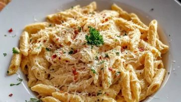 One Pot Creamy Garlic Pasta