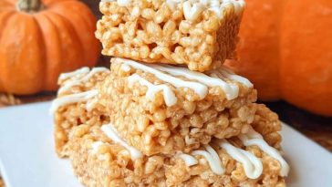 Pumpkin Spice Rice Krispie Treats