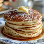 Vanilla Cinnamon Buttermilk Pancakes