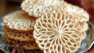 Anise Pizzelle Cookies