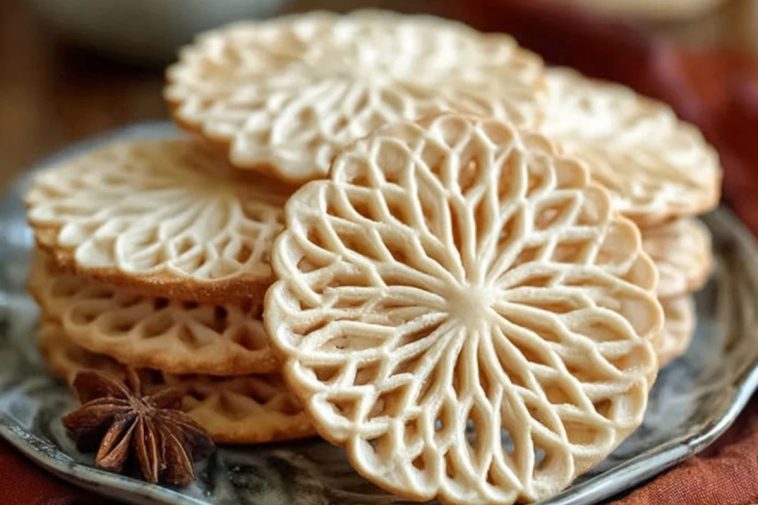Anise Pizzelle Cookies