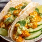 Buffalo Cauliflower Wrap