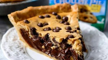 Chocolate Chip Cookie Pie