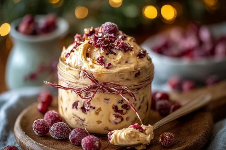 Christmas Cranberry Honey Butter