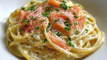 Smoked Salmon Carbonara