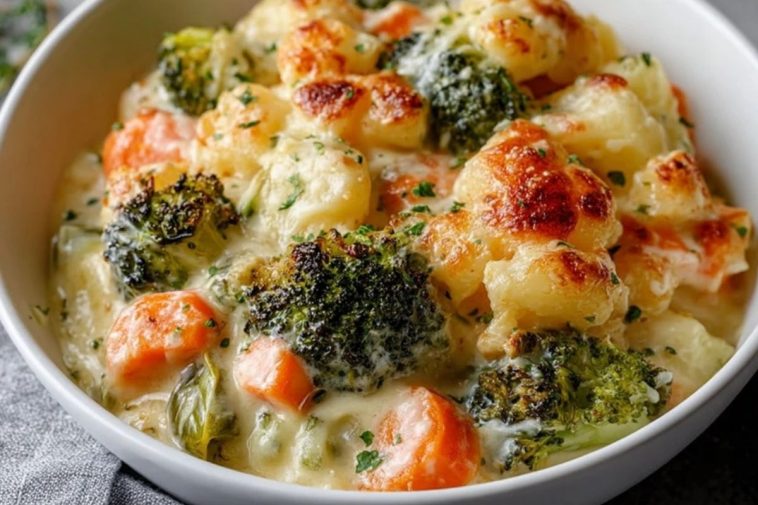 Creamy Winter Vegetable Casserole