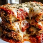 Crispy Baked Eggplant Parmesan