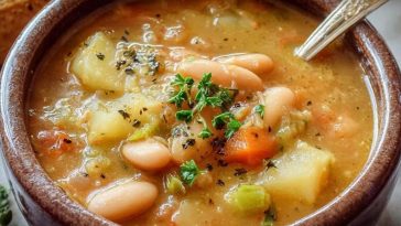 Hearty Potato Bean Soup