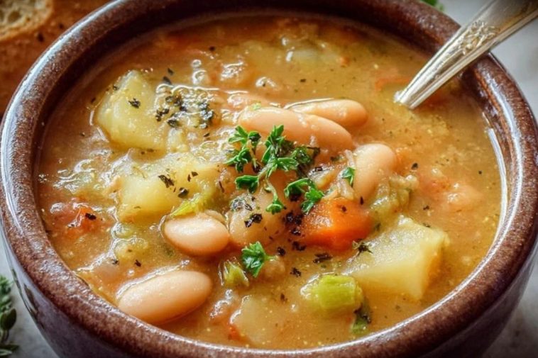 Hearty Potato Bean Soup
