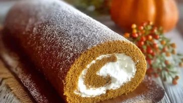 Homemade Amish Pumpkin Roll