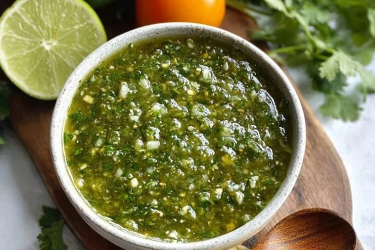 Homemade Salsa Verde