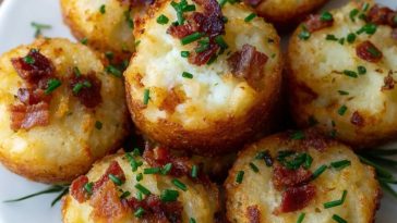 Loaded Mashed Potato Bites
