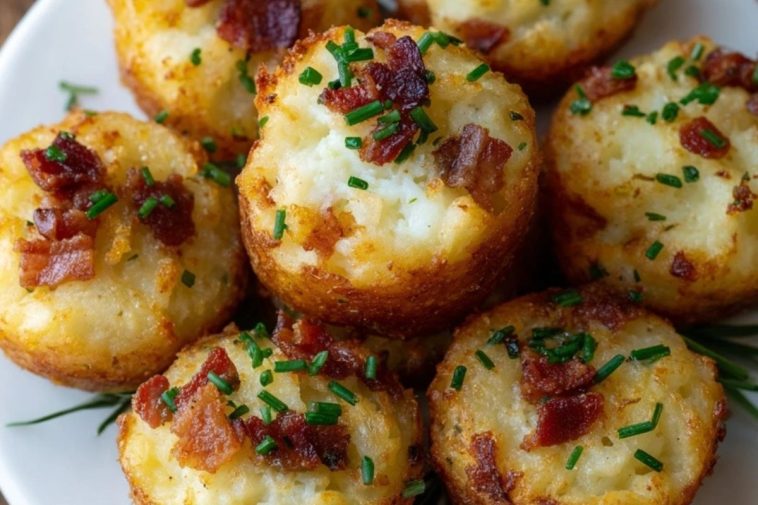 Loaded Mashed Potato Bites