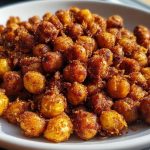 Sweet Cinnamon Sugar Roasted Chickpeas