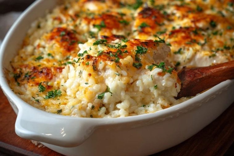 Angel Chicken Rice Casserole