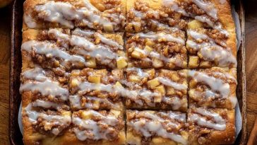 Apple Fritter Focaccia