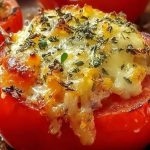 Cheesy Baked Stuffed Tomatoes