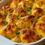 Chicken Bubble Biscuit Bake Casserole