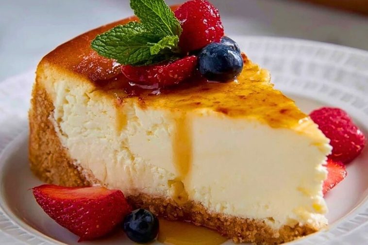 Cottage Cheese & Yogurt Egg Cheesecake