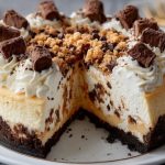 Easy Cannoli Cheesecake