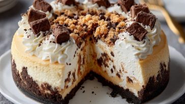 Easy Cannoli Cheesecake