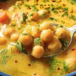 Easy Greek Chickpea Soup