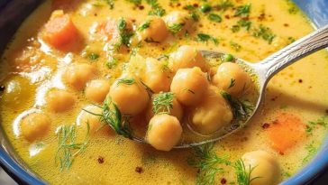 Easy Greek Chickpea Soup