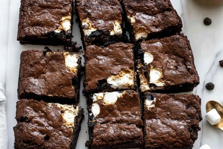 Fluffernutter Brownies