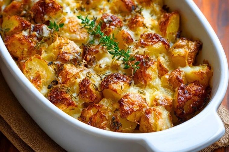 French Onion Potato Bake