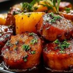 Honey Garlic Sausage Sweet Potatoes