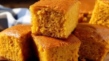 Moist & Fluffy Sweet Potato Cornbread