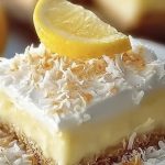 No-Bake Lemon Coconut Cheesecake Bars