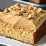 Peanut Butter Cake with Peanut Butter Frosting