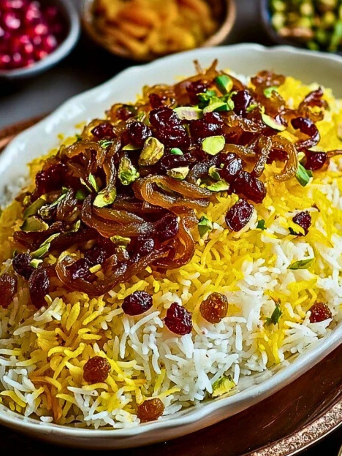 Persian Raisin Rice Persian Jeweled Rice